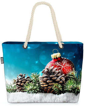 VOID Advent Tannenzapfen Winter Beach Bag Christbaum Tannenbaum Christbaumkugel Kuge