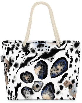 VOID Animal Print gemalt Beach Bag Leopard Raubkatze Katze Wildkatze Afrika Safari