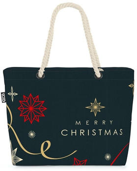 VOID Christmas Design Beach Bag Weihnachten Heilig Abend Nikolaus Weihnachten Papier