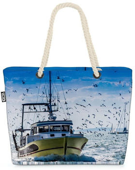 VOID Fischerboot Trawler Beach Bag trawler boot fischfangtelmeer meer hochsee