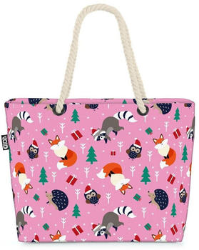 VOID Fuchs Igel Waschbär Beach Bag Tiere Kinder Weihnachten Eule Waldtiere Märchen