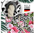 VOID Pfingstrosen Leopard Beach Bag Leo Print Leoparden Blumen geblümt