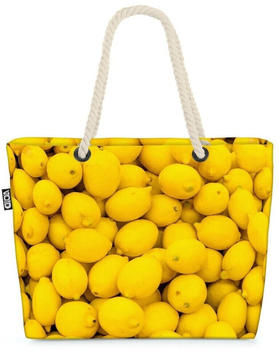 VOID Zitronen Lemons Beach Bag Küche yellow Zitrone Südfrüchte Saft Limo Limonade Obst