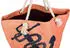 styleBREAKER Flechtoptik Anker Print apricot blue