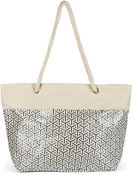 styleBREAKER metallic Infinity Würfel beige black