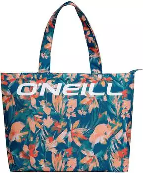 O'Neill Coastal Print Tote Badetasche Blue Painted Tropics (1150057-35155-0)