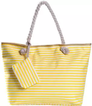 Dondon Shopper yellow white 1