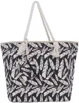 Dondon Shopper Beach Style black beige