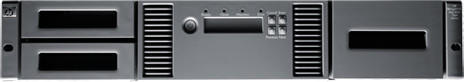 HP MSL2024 1 LTO-5 Ultrium 3000 Fibre Channel Tape Library