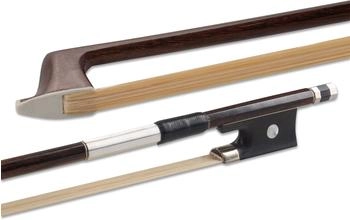 GEWA Pure Violinbogen 3/4 - Naturhaar - Runde Stange - Hartholzfrosch (PS407002)