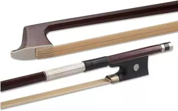 GEWA Violinbogen 1/8, Naturhaar, Ebenholzfrosch (PS407015)