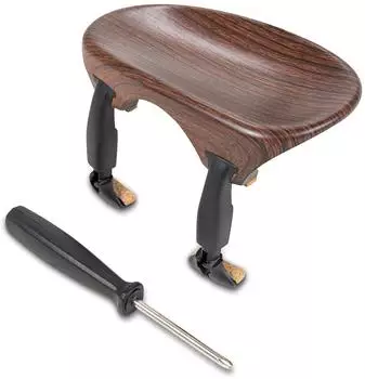 Wittner Kinnhalter Violine 4/4, zentriert, High-Tech-Kunststoff, Palisander (253111P)