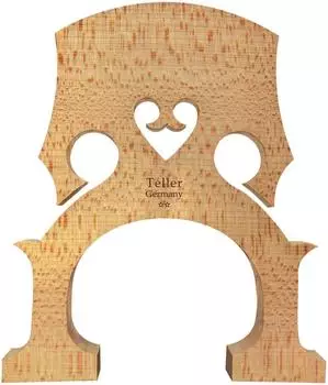 GEWA Cellosteg Standard Modell Nr. 3, Rohling, 1/2, Fußbreite 77 (407103)