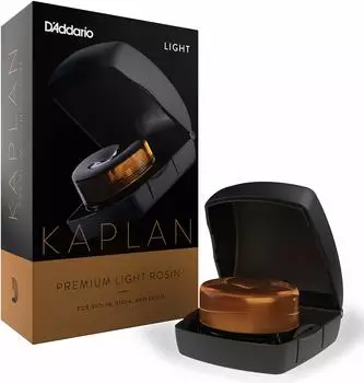 D'Addario Kaplan Premium Rosin hell, mit Behälter (KRDL)