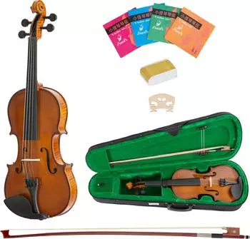Classic Cantabile VP-130 Violinen-Set 4/4, Fichte, natur (00109469)