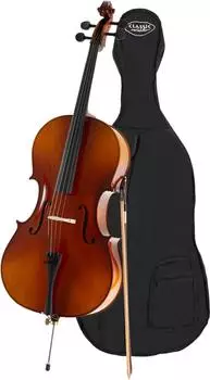 Classic Cantabile Student Cello Set 3/4 mit Bogen und Tasche (00023276)