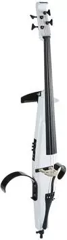 Fame EC-1801 E-Cello 4/4, laminierter Holzkorpus, wei&szlig; (STR0000704-000)