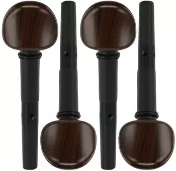 Wittner Cello Feinstimmwirbel 4/4-7/8, Ø 12,5mm, 1:25, palisanderfarben, 4er-Set (272111S04P)