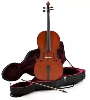 Gear4music Schüler-Cello 3/4-Größe (34C-100)
