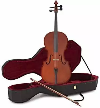 Gear4music Schüler-Cello 4/4, natur (44C-100)