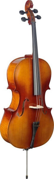 Stagg 3/4 laminiertes Ahorn Cello mit Tasche