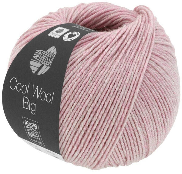 Lana Grossa Cool Wool Big Mélange (We Care) 50 g 1602 Rosa meliert