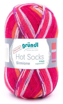 Gründl Hot Socks Sirmione 4-fach carbernet-multicolor (4756-07)