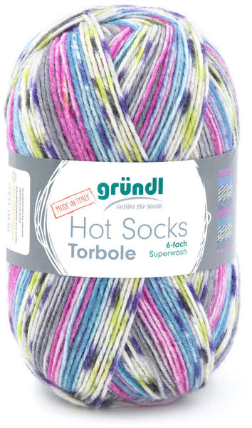 Gründl Hot Socks Torbole 6-fach avendel-capri-pflaume-weiß-salatgrün-graphit (4693-07)