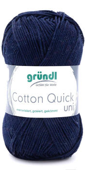 Gründl Cotton Quick uni dunkelblau (865-145)