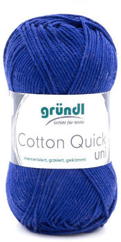 Gründl Cotton Quick uni marineblau (865-135)