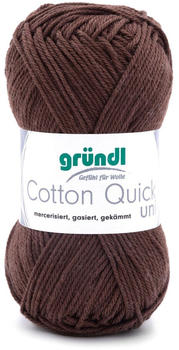 Gründl Cotton Quick uni schokolade (865-122)
