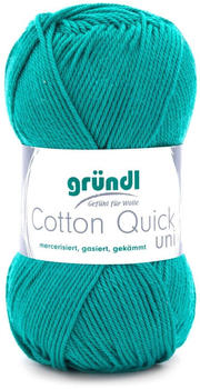Gründl Cotton Quick uni smaragd (865-90)