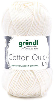 Gründl Cotton Quick uni wollweiß (865-132)