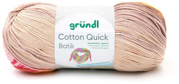 Gründl Cotton Quick Batik beigebraun-rosa-orange (4921-07)