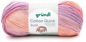 Gründl Cotton Quick Batik creme-rosa-lila-flieder (4921-06)