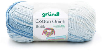 Gründl Cotton Quick Batik hellblau-mittelblau-dunkelblau (4921-02)
