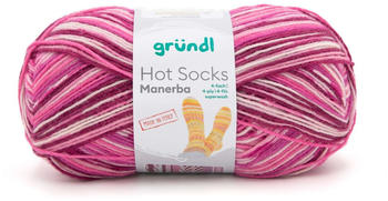Gründl Hot Socks Manerba 4-fach pink-bordeaux-flamingo-natur (6079-07)