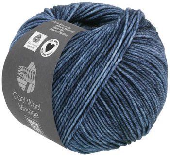 Lana Grossa Cool Wool Vintage 7366 dunkelblau
