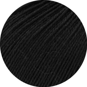 Lana Grossa Cool Wool Lace 24 schwarz
