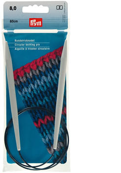 Prym Rundstricknadeln perlgrau/grau 15mm x 80cm (211317)