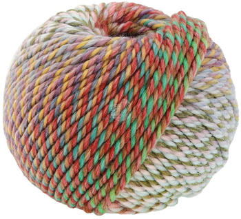 Lana Grossa Merino Twister 7 gelbgr&uuml;n/gelb/rosa/petrol/camel/beere/altrosa/nougat