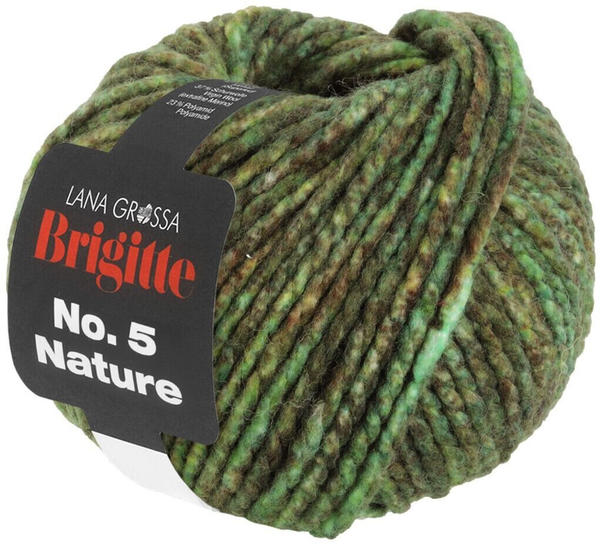 Lana Grossa Brigitte No. 5 - 103 grün/braun meliert