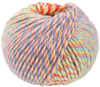 Lana Grossa Merino Twister 10 wei&szlig;/altrosa/mint/hellblau/rosa