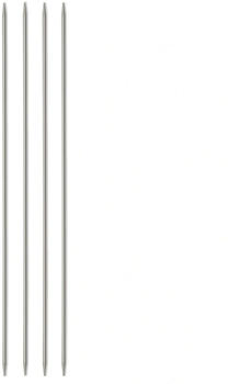 Prym Strumpfstricknadeln perlgrau oder grau 2.5mmx20cm (191488)