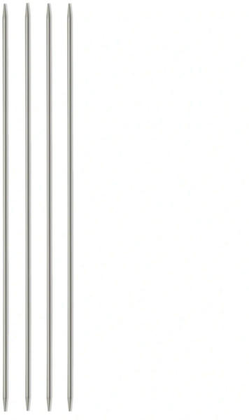 Prym Strumpfstricknadeln perlgrau oder grau 2.5mmx20cm (191488)