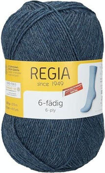 Regia 6-fädig Uni 150g jeans meliert (9801275-02137)