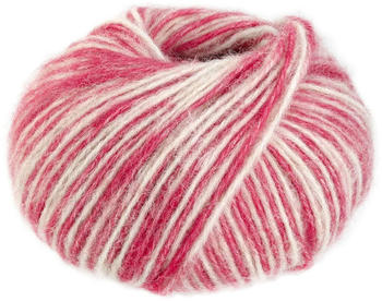 Lana Grossa Natural Alpaca Pelo 207 rohwei&szlig;/kirschrot (14120207)