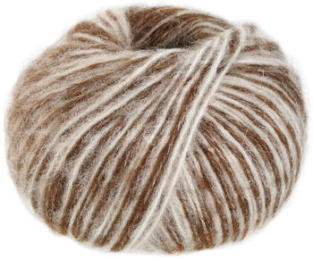 Lana Grossa Natural Alpaca Pelo 208 rohwei&szlig;/dunkelbraun (14120208)