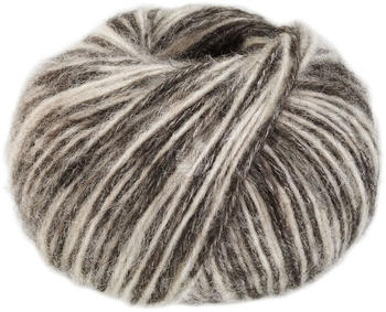 Lana Grossa Natural Alpaca Pelo 209 rohwei&szlig;/anthrazit (14120209)