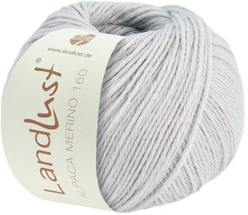 Lana Grossa Landlust Alpaka Merino 160 439 silbergrau (18160439)